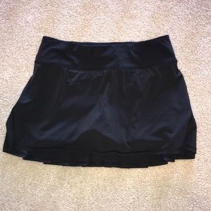 Lululemon pace setter tennis skirt